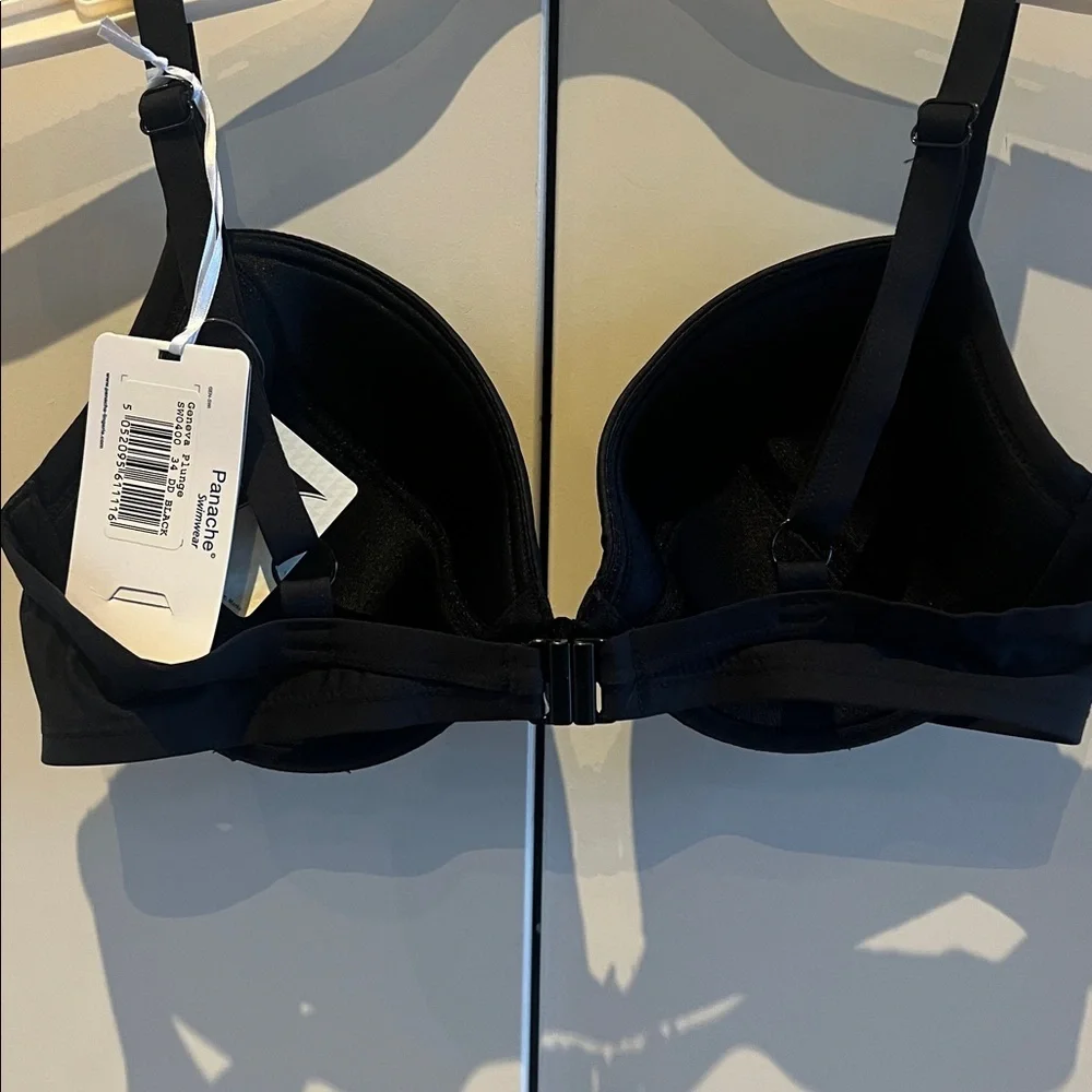 BNWT Panache Geneva Plunge Bikini Top 34DD - Picture 5 of 7